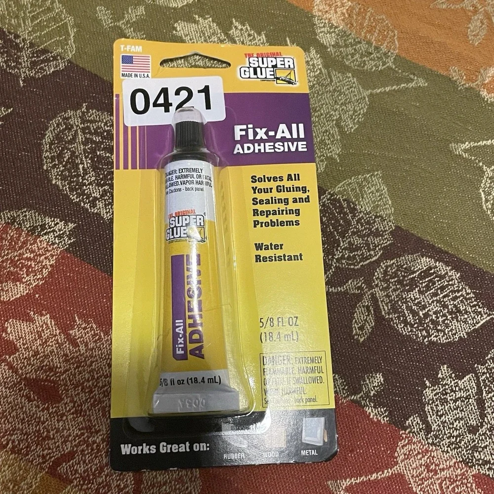 ✅FIX ALL flexible ADHESIVE Super Glue repair rubber shoe vinyl leather #️⃣0421